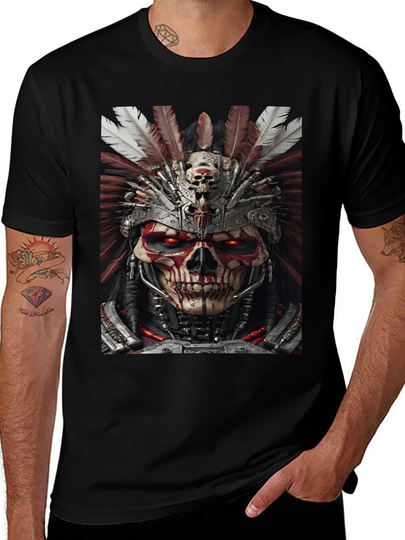 Native Skull Warrior
