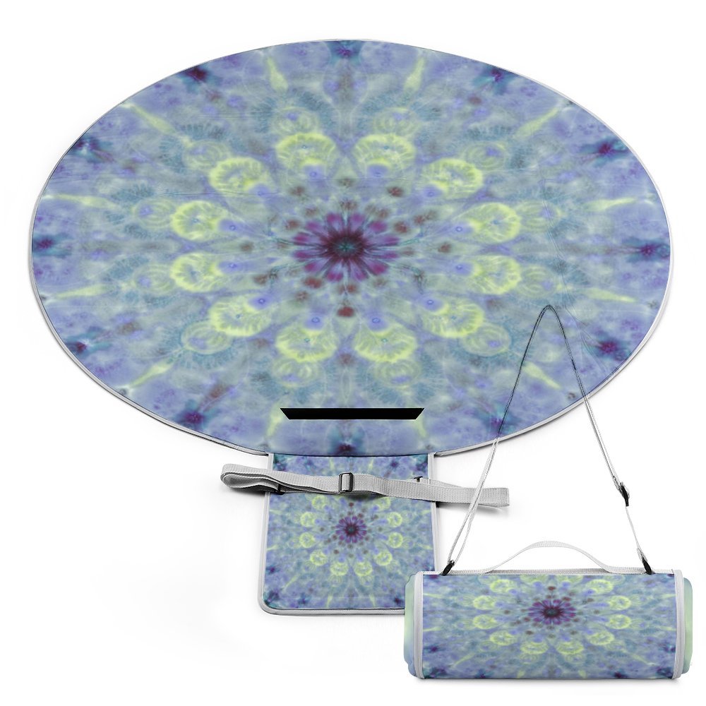 Round outdoor picnic mat