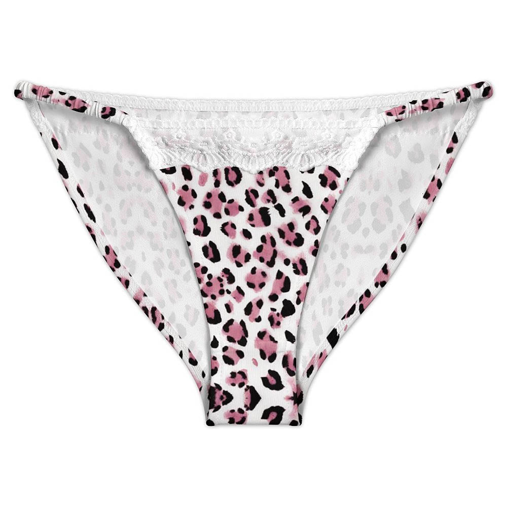 Custom Women's Lace Trim Sexy Underwear