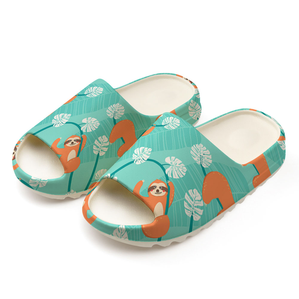 Custom Unisex Thick Platform Open Toe Slide Casual Slippers