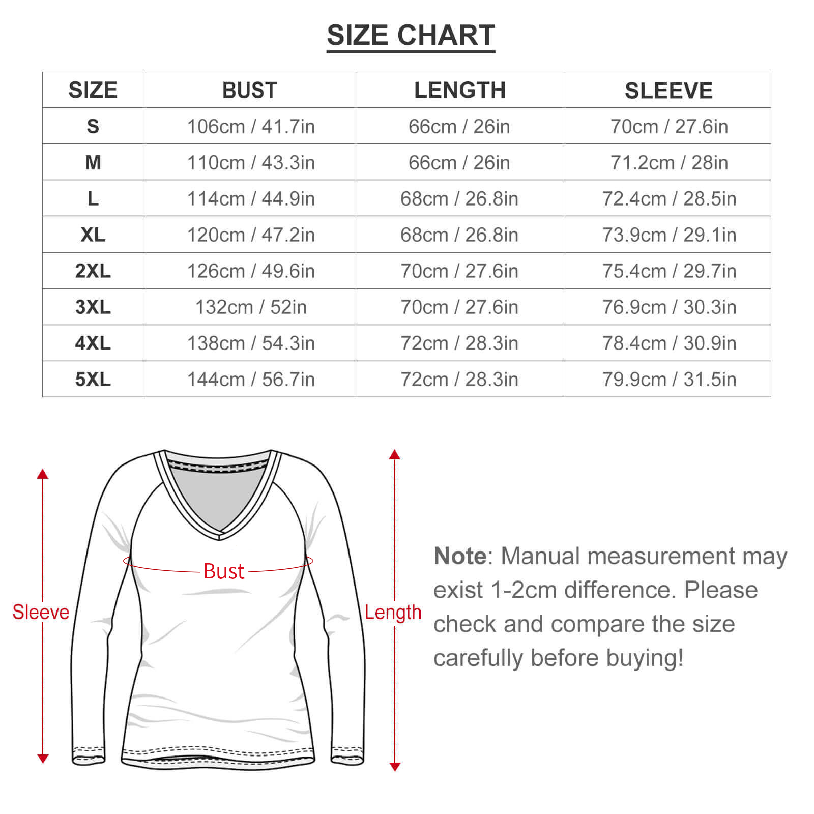 Comma La! Tee Women's Long Sleeve Loose Tee (TLREV2)