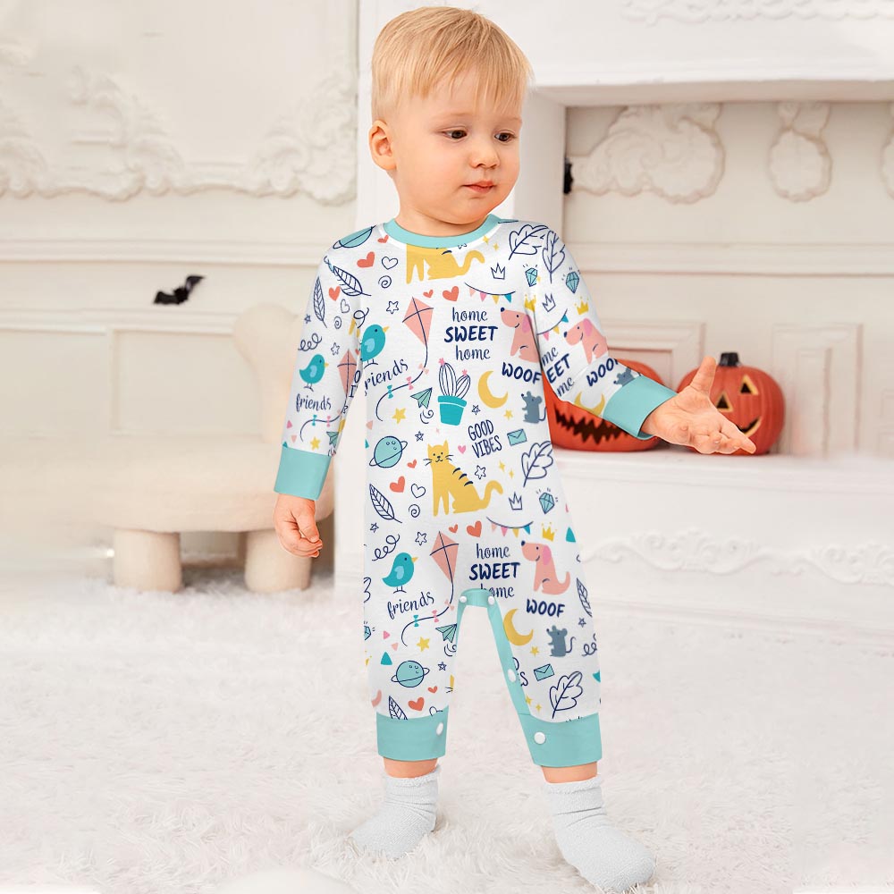 100% Cotton Custom Baby Romper