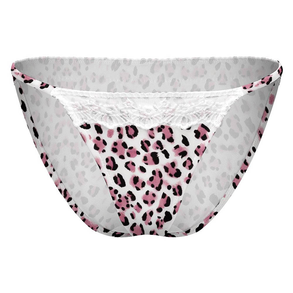 Custom Women's Lace Trim Sexy Underwear
