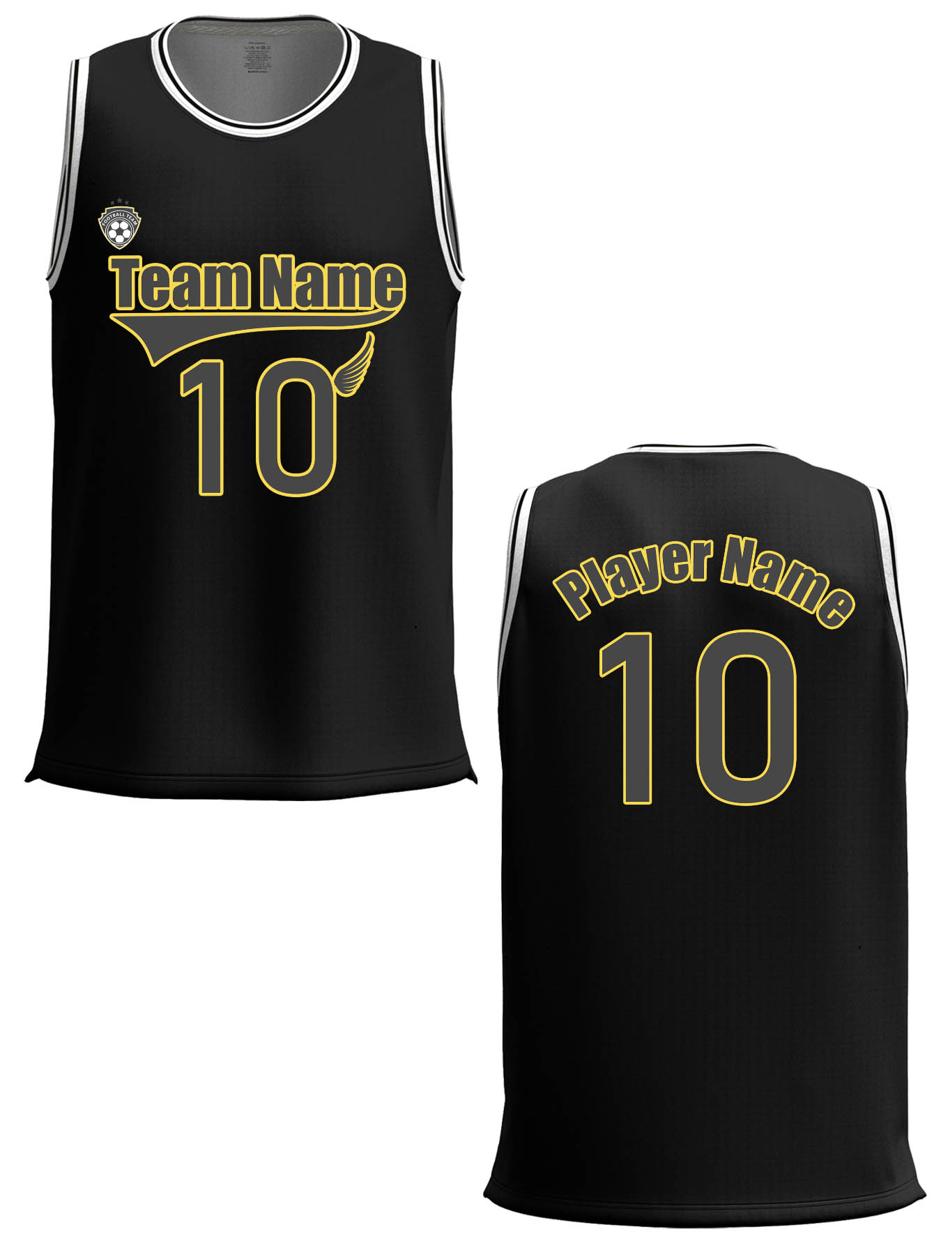 Adult basketball uniform