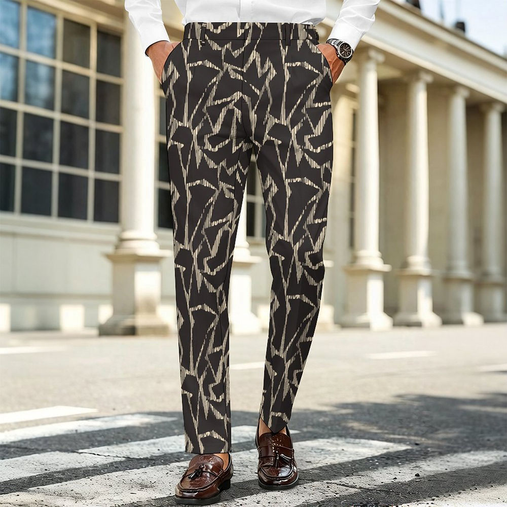 All Over Print Men's Classic Suit Pants