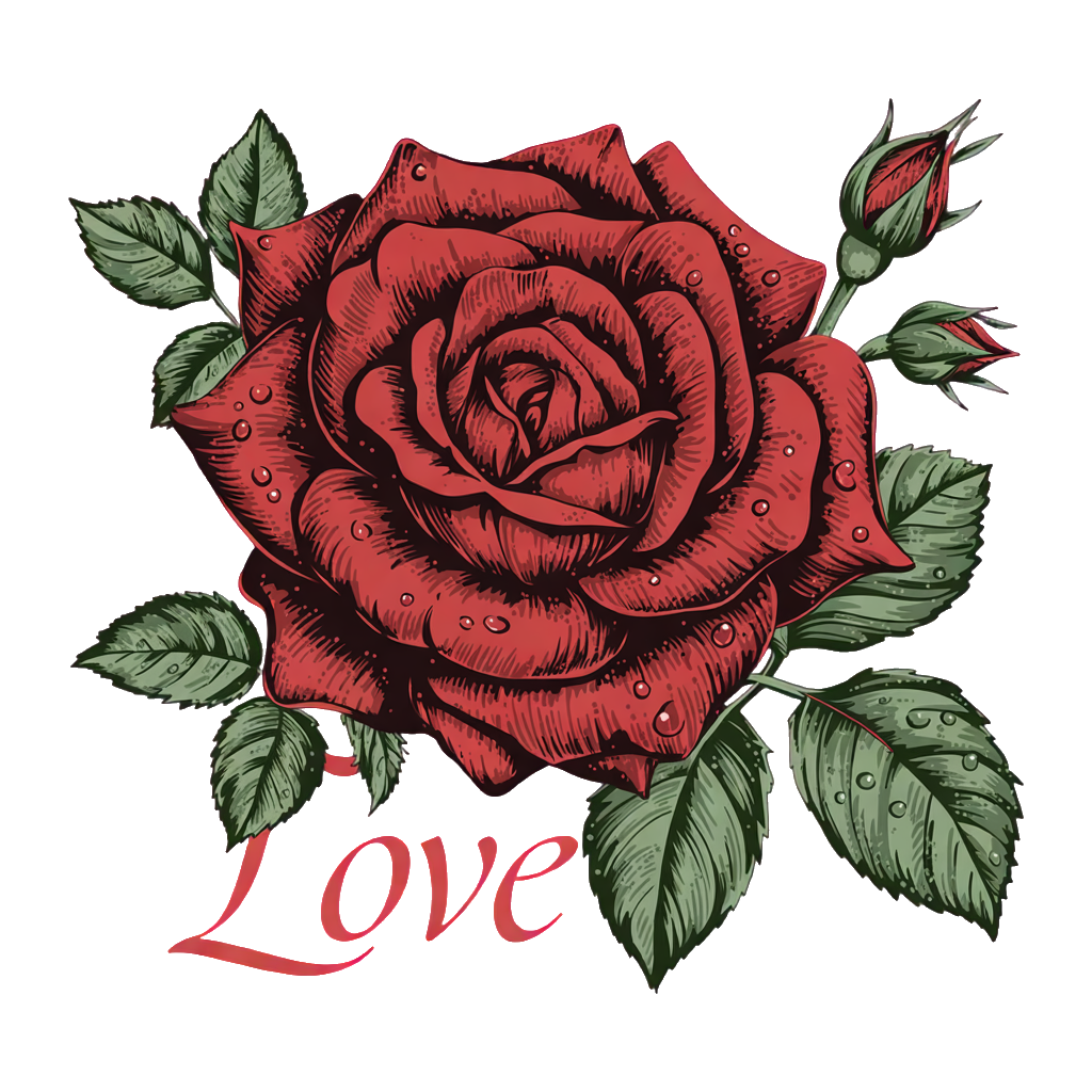Red Rose Love Floral Design