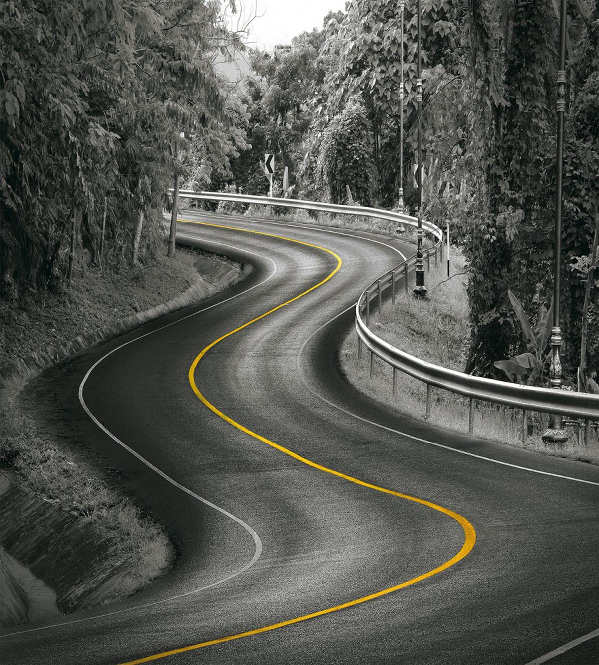Asphalt Road — Pattern