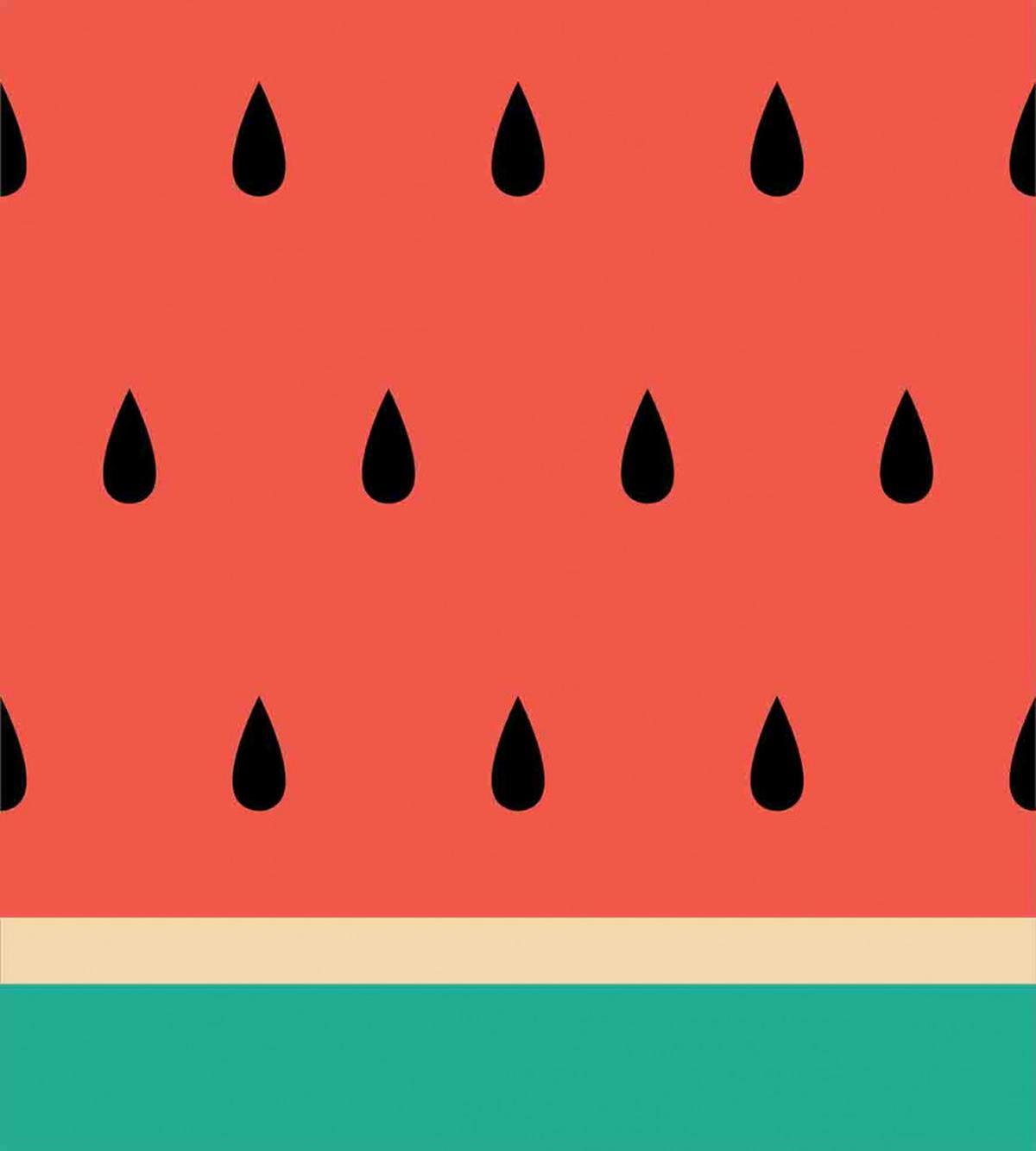 Minimalistic Watermelon Art — Pattern