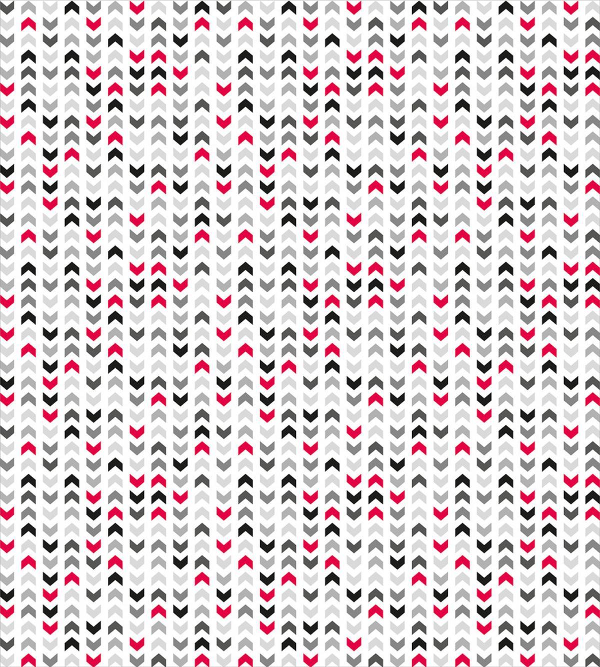 Red Zig Zags Chevron — Pattern