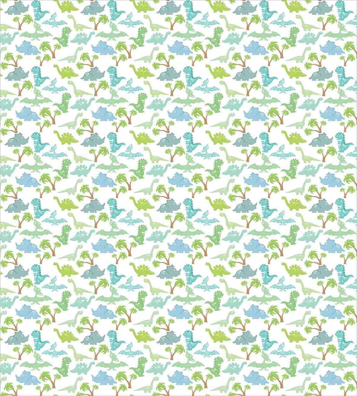 Baby Dinosaurs Cartoon — Pattern