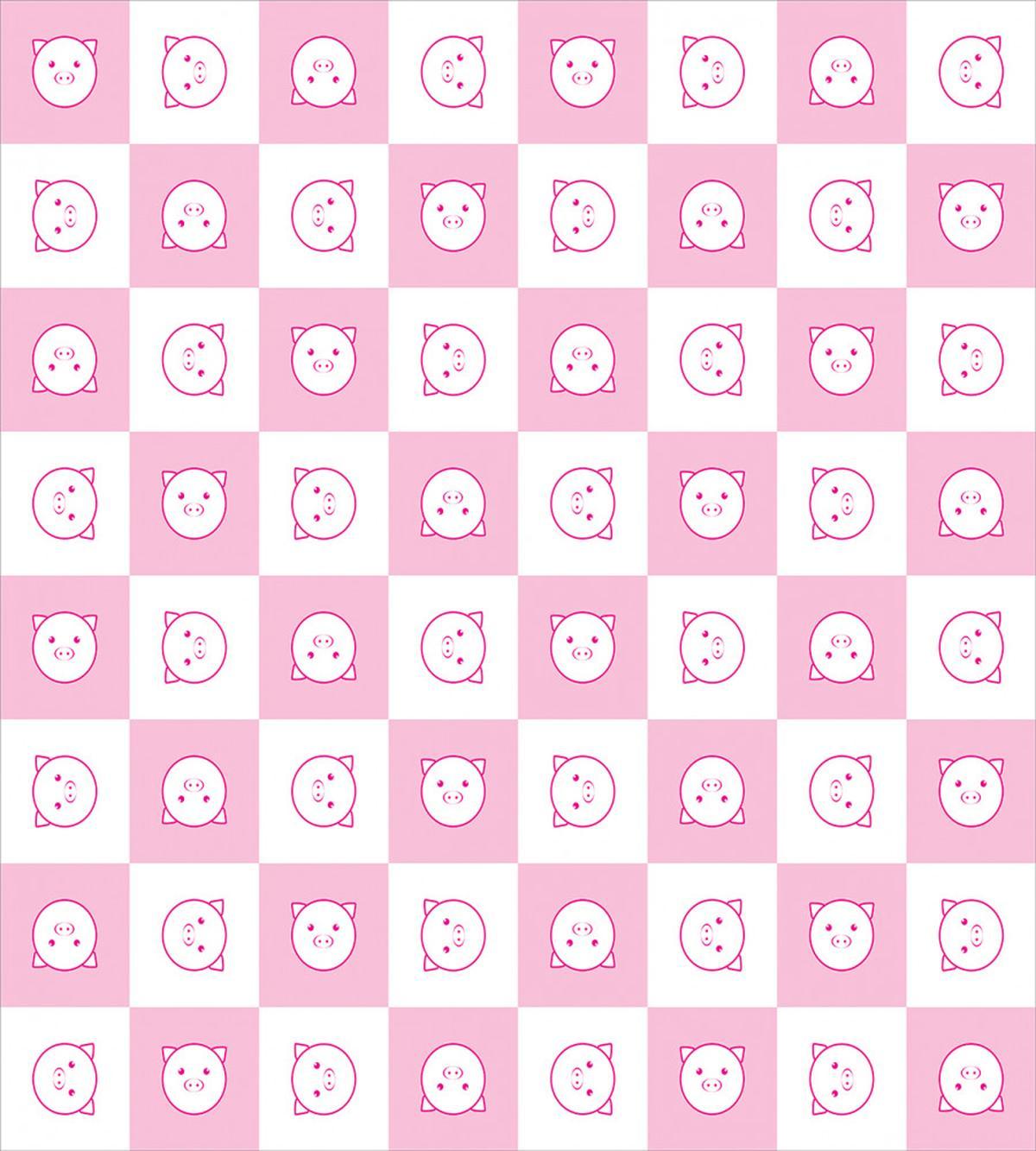Funny Piggy Faces — Pattern