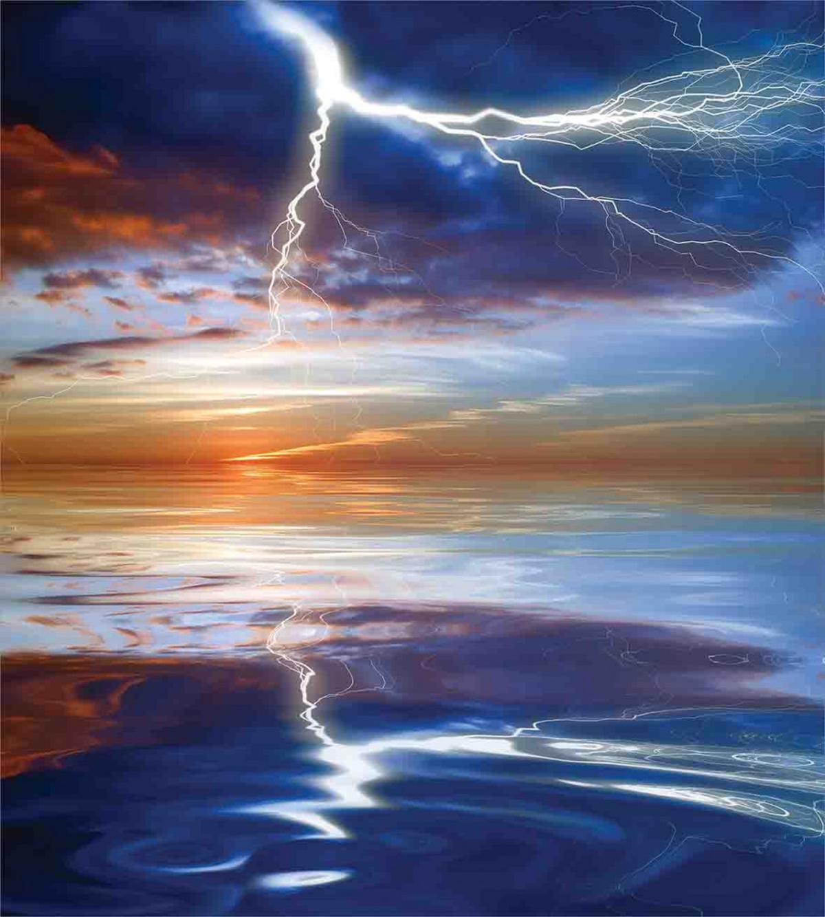 Thunder over Sea Storm — Pattern