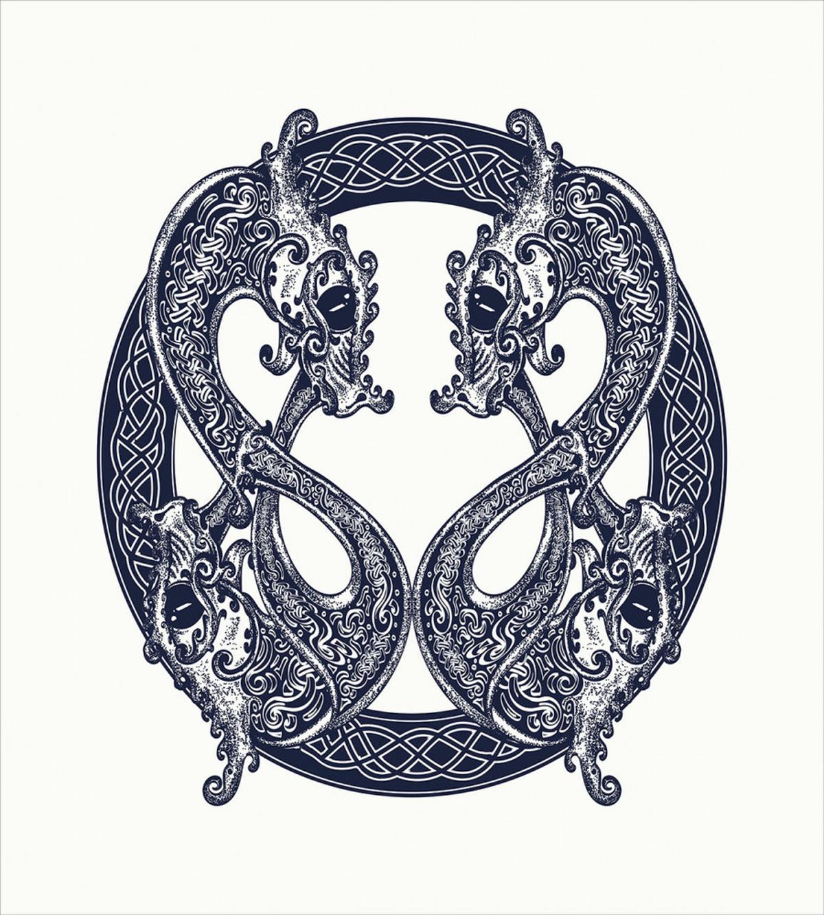 Motif of Harmony Art — Pattern