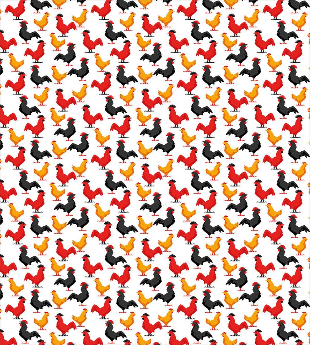 Farm Animal Bird Pattern — Pattern