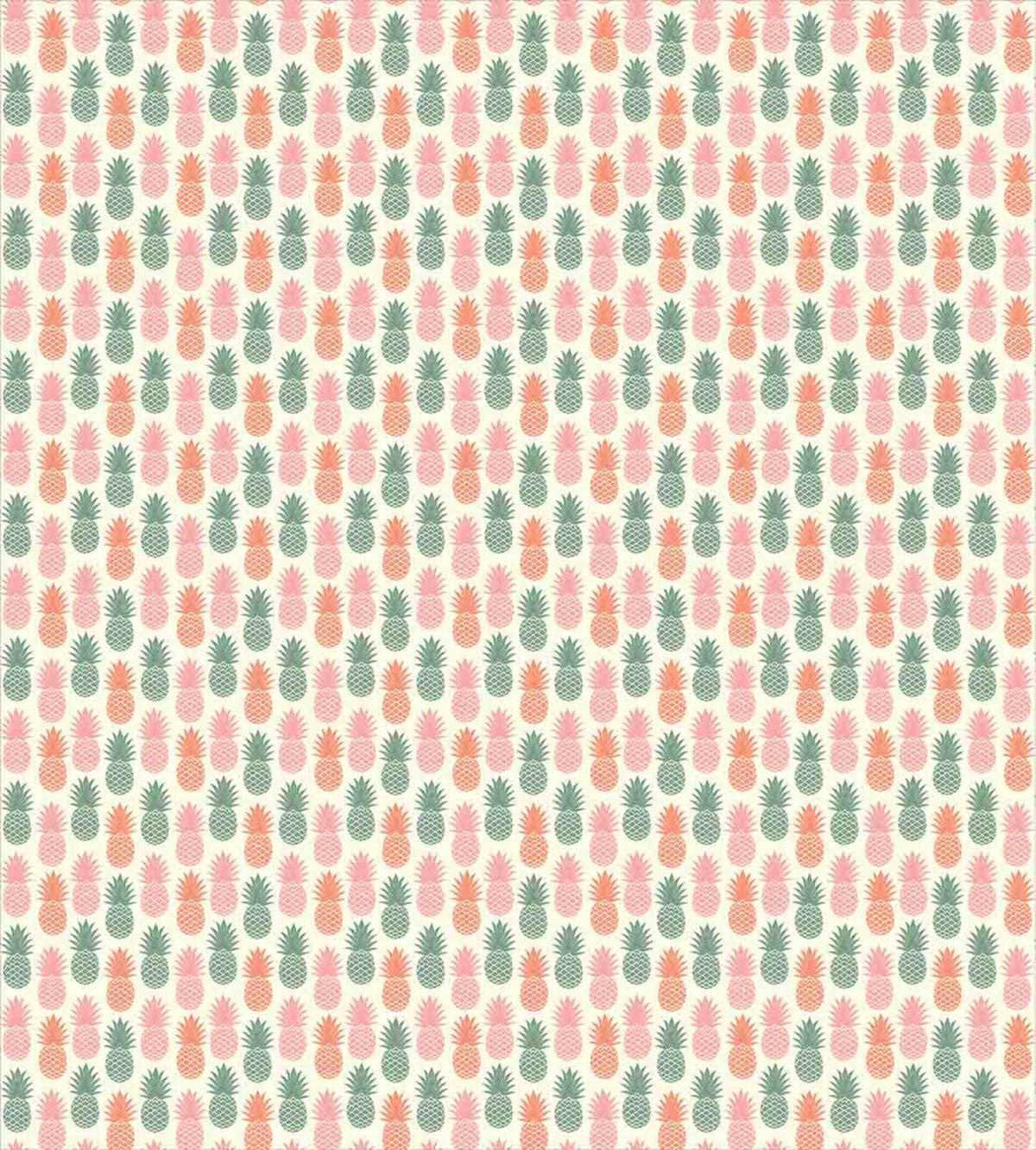 Pineapple Silhouettes — Pattern