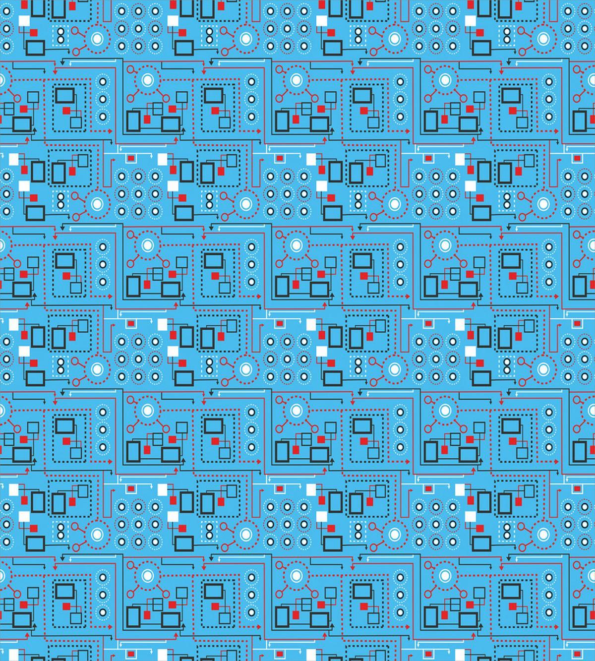 Lines Dots Circles — Pattern