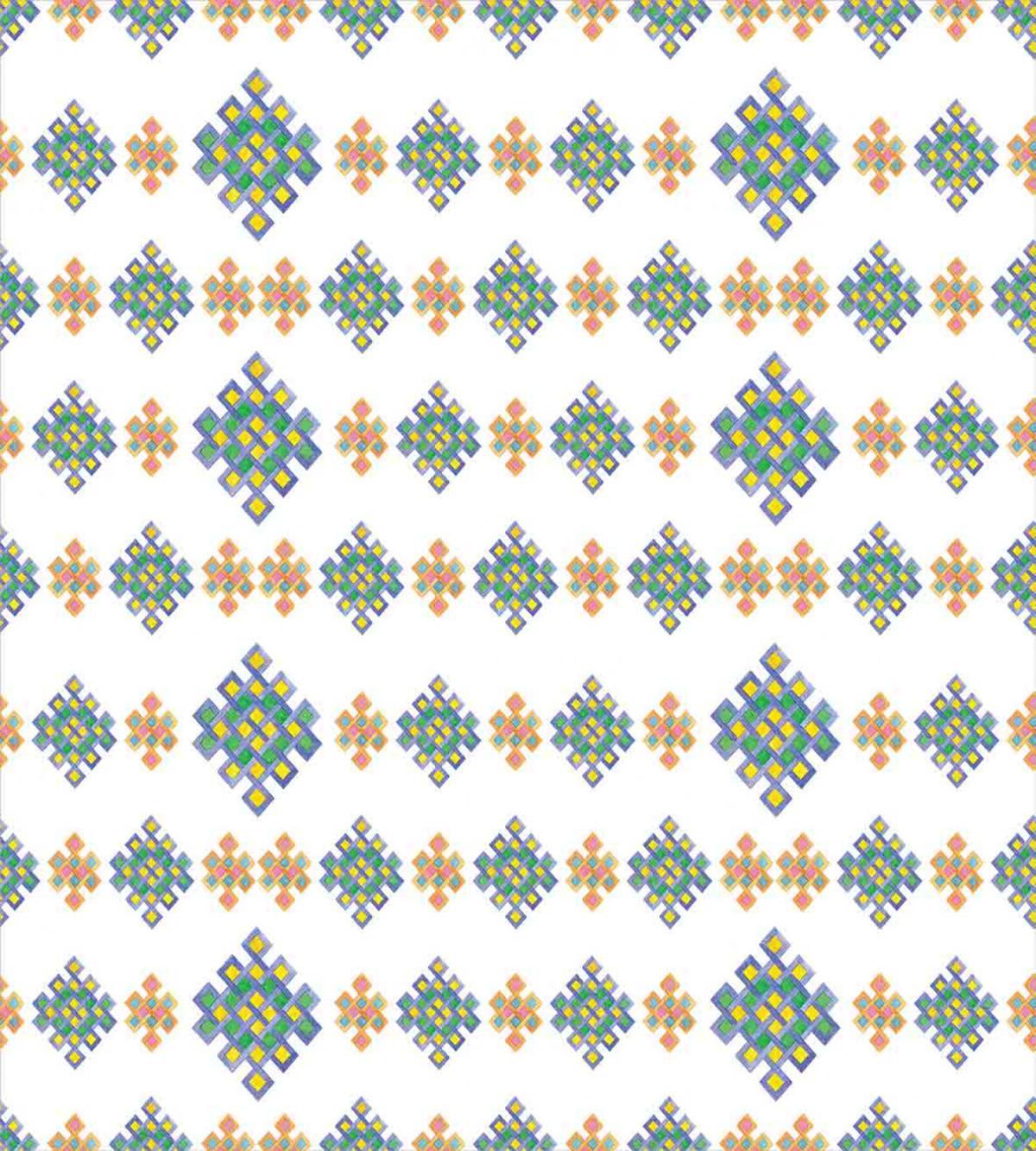 Pastel Celtic Motifs — Pattern