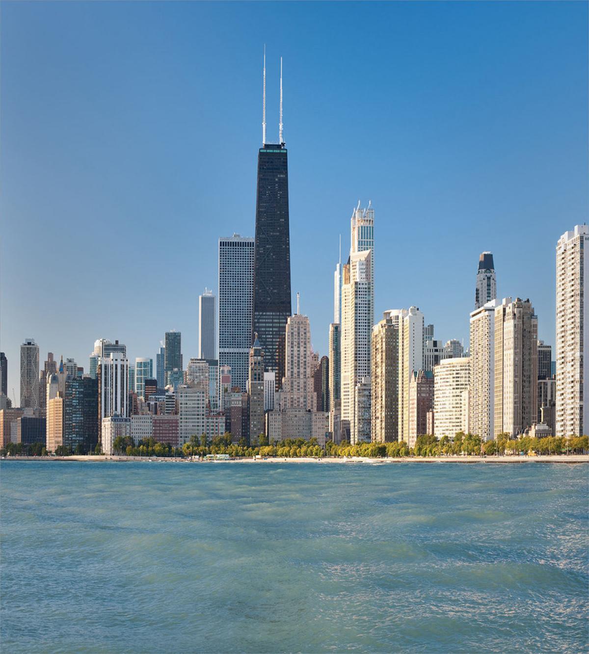 Panorama of Skyscrapers — Pattern