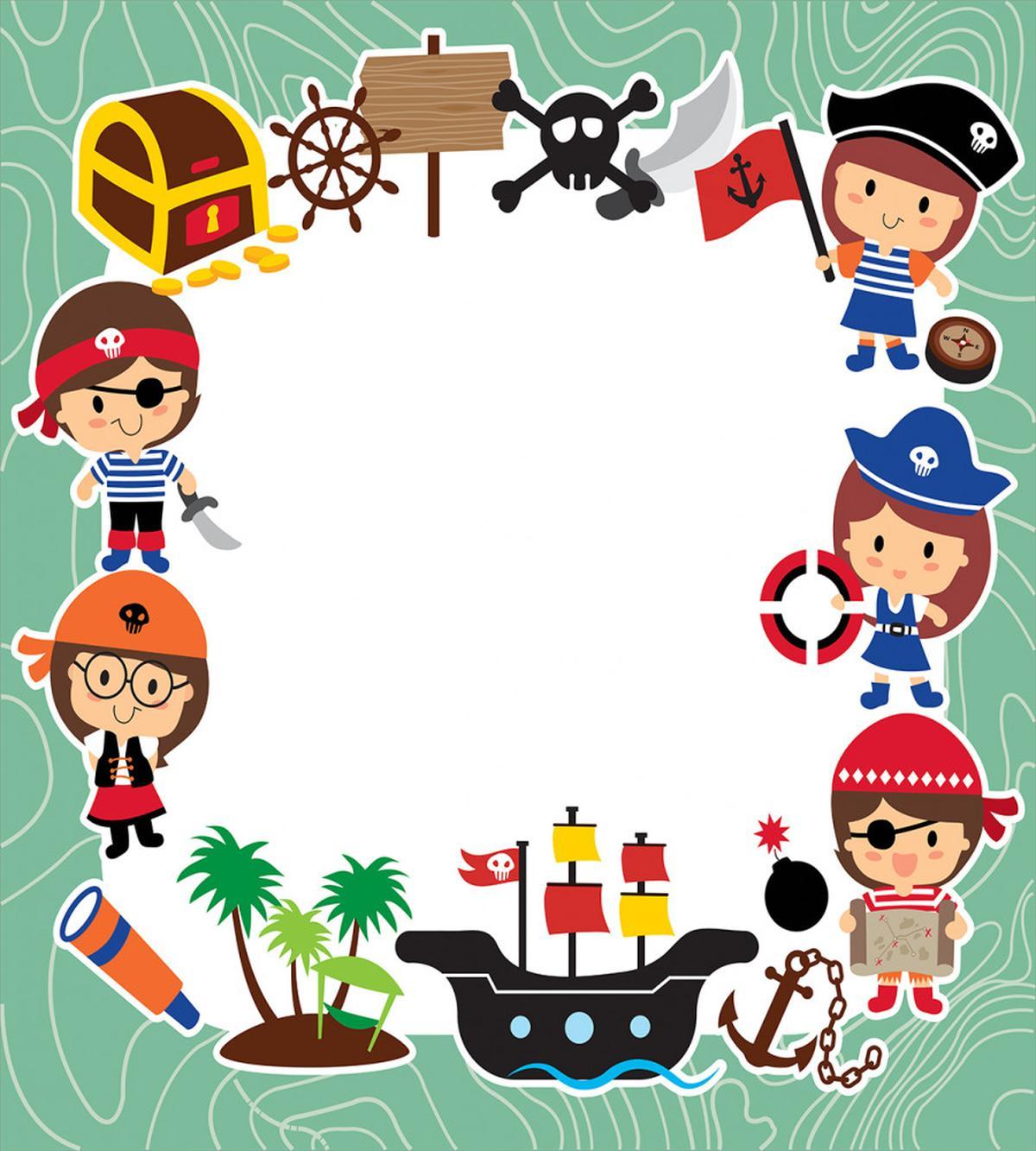 Pirate Children Ship — Pattern
