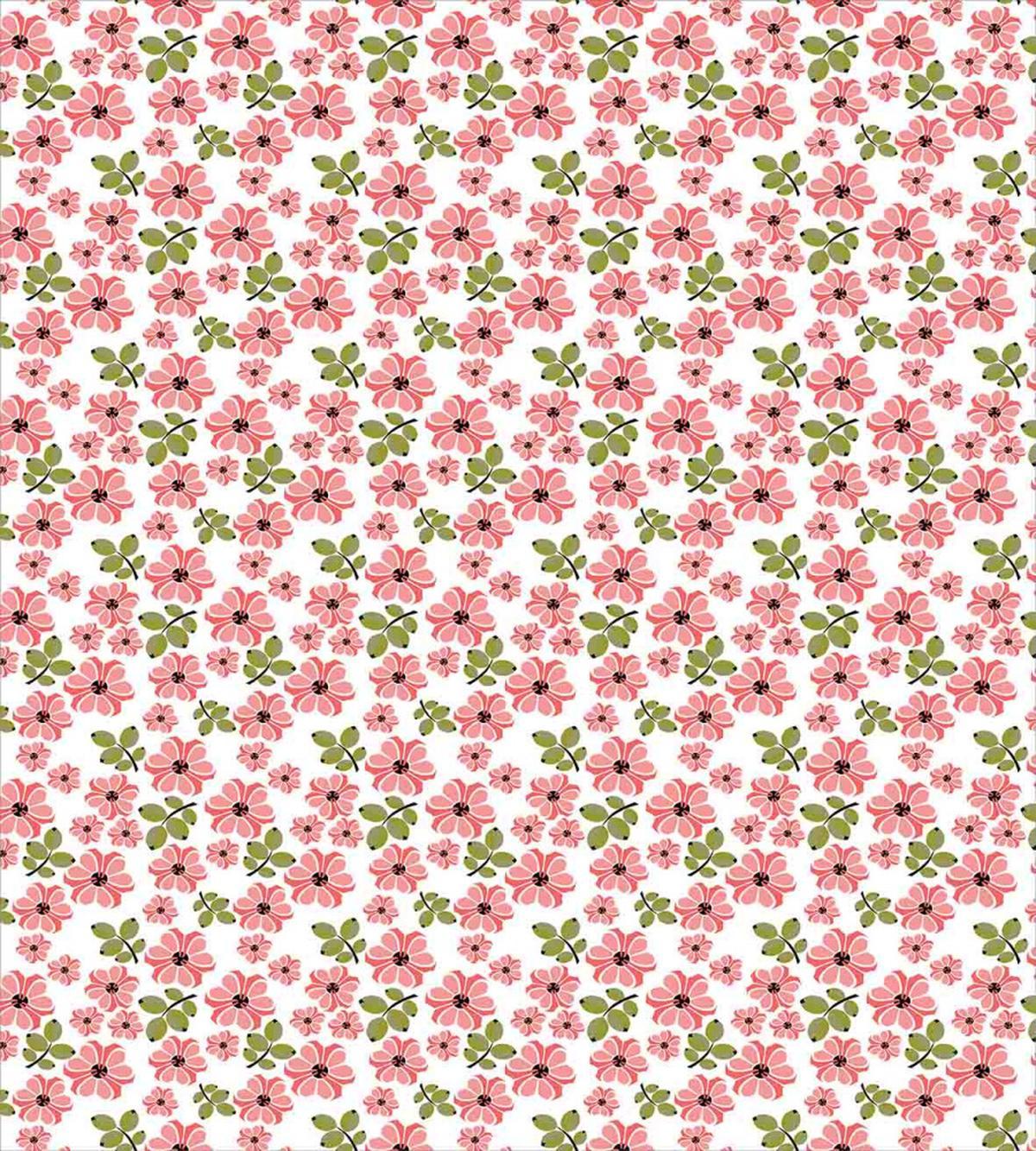 Foliage with Blooms — Pattern