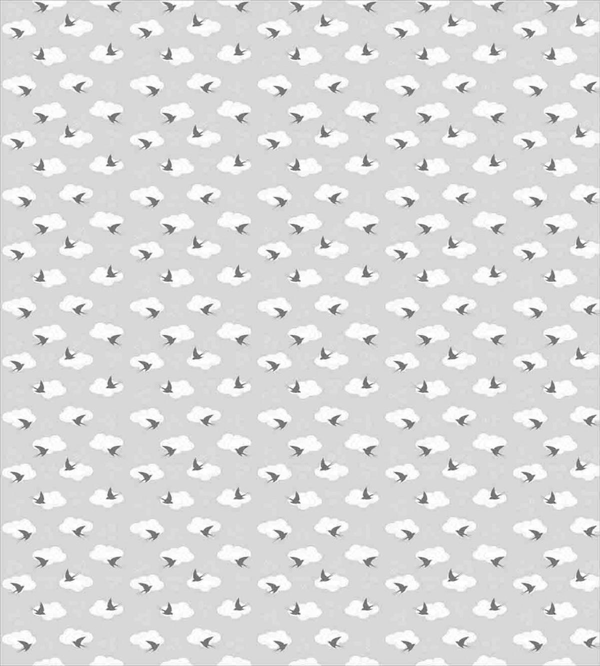 Swallow Birds Among Clouds — Pattern
