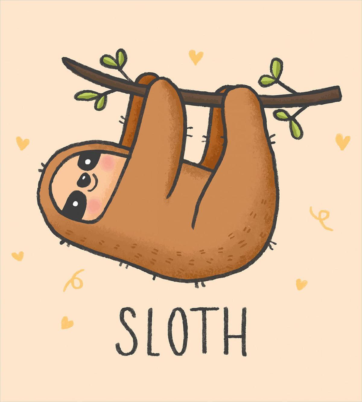 Lazy Animal Smiling — Pattern