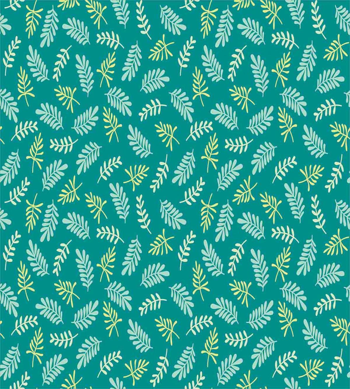 Spring Foliage Green Nature — Pattern