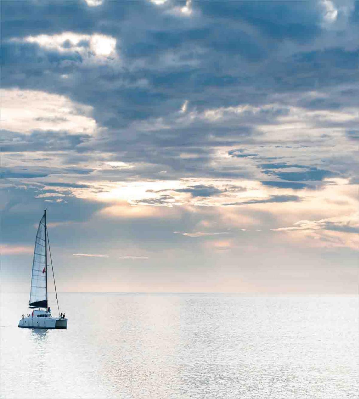 Sailing Yacht Sunset — Pattern