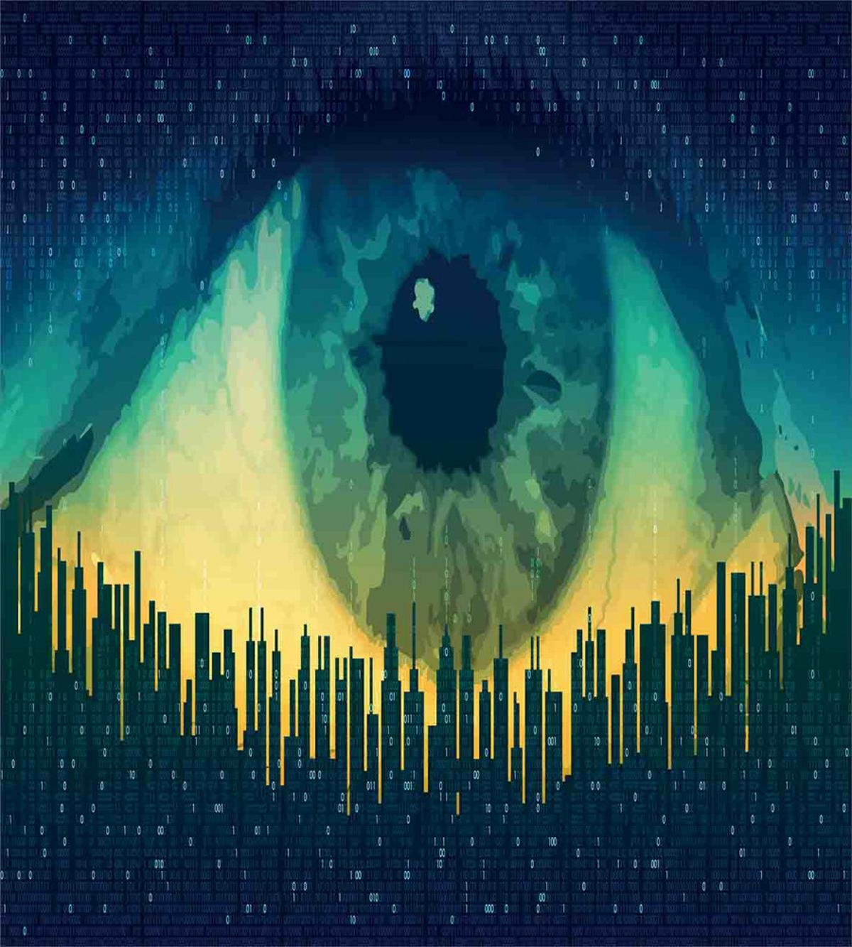 Surveillance Theme Motif — Pattern