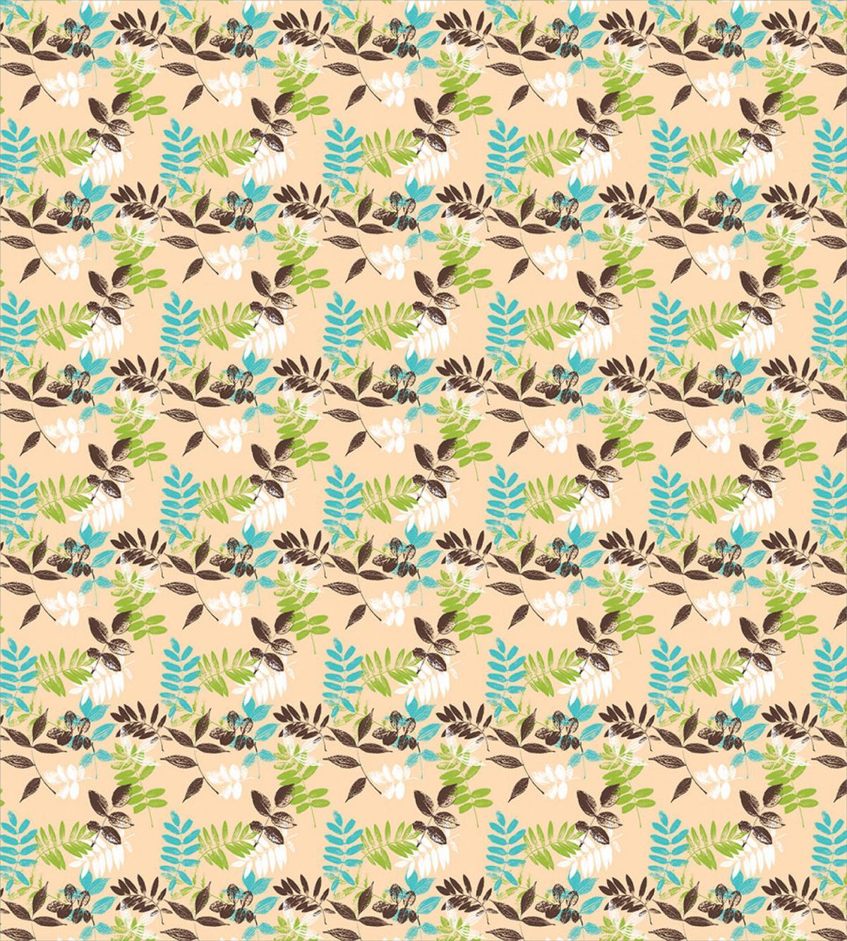 Nostalgic and Grunge Leaves — Pattern