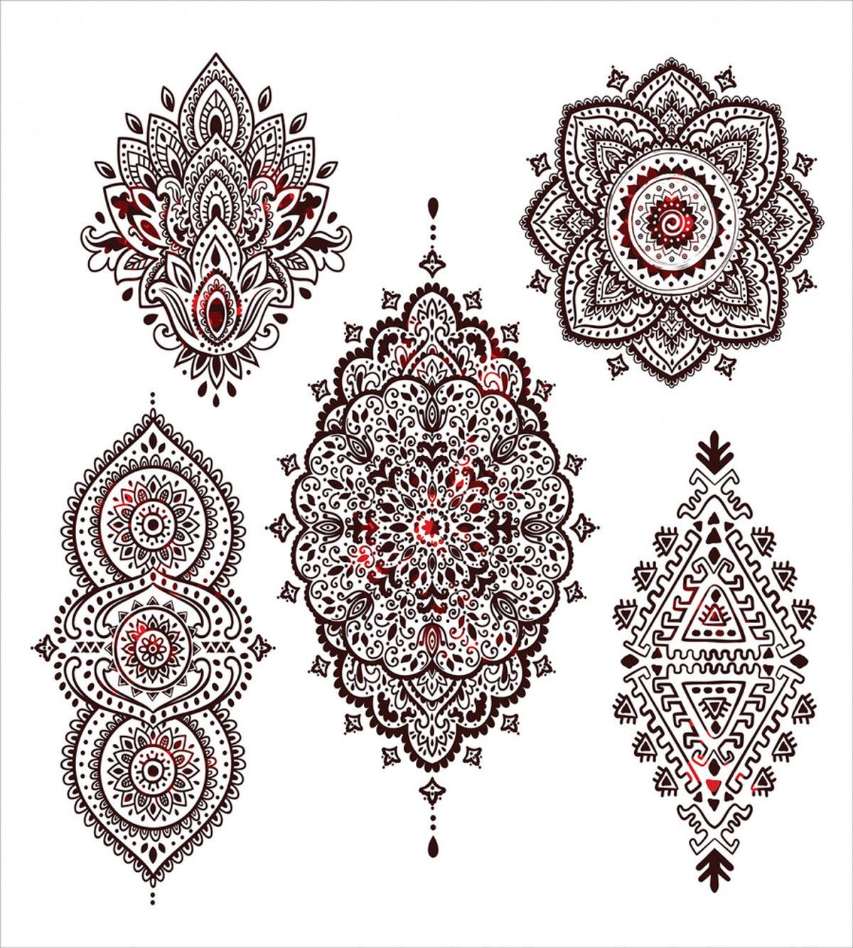 Inspired Shapes Motif — Pattern