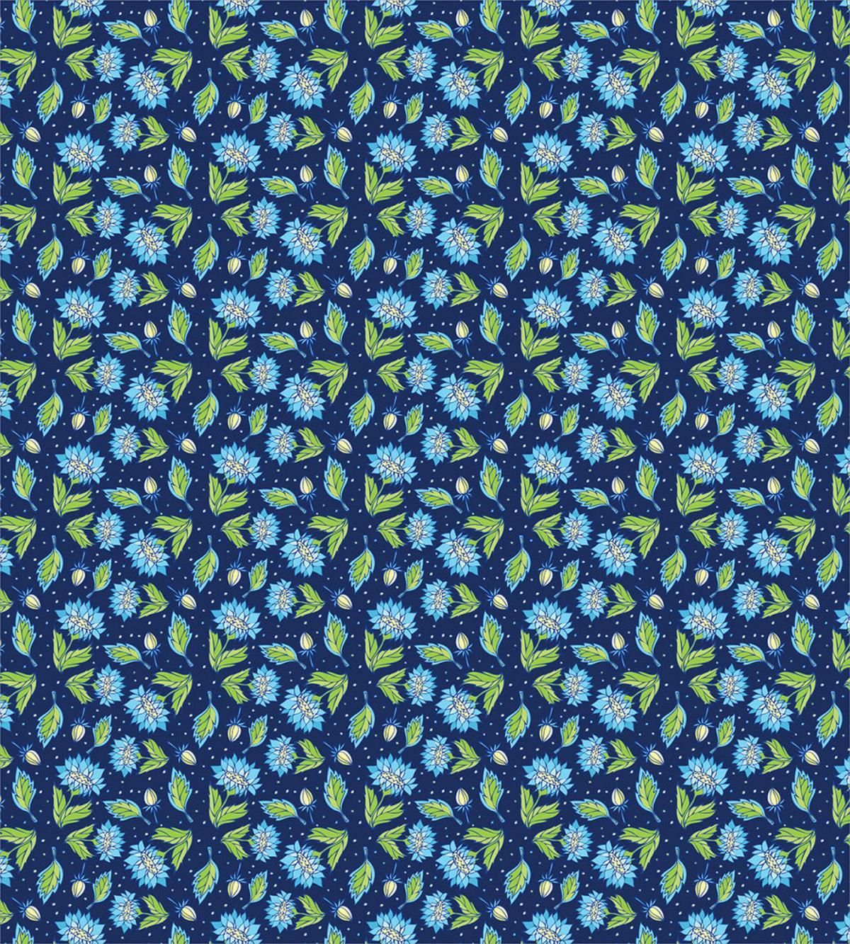 Vibrant Burgeoning — Pattern