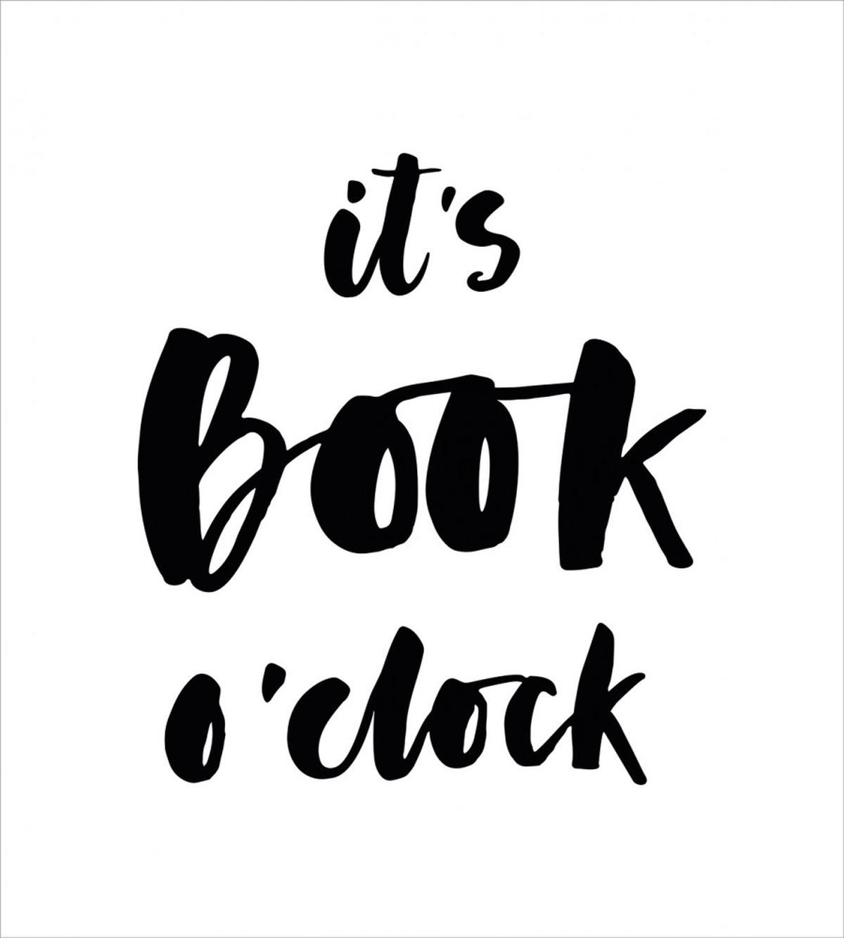 Its a Book Oclock Phrase — Pattern