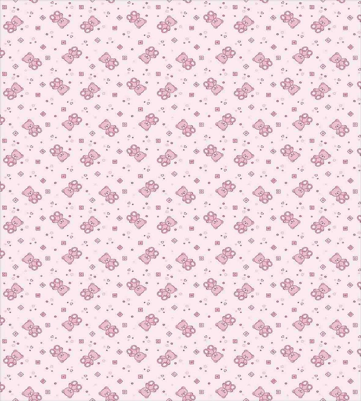 Teddy Bear and Squares — Pattern