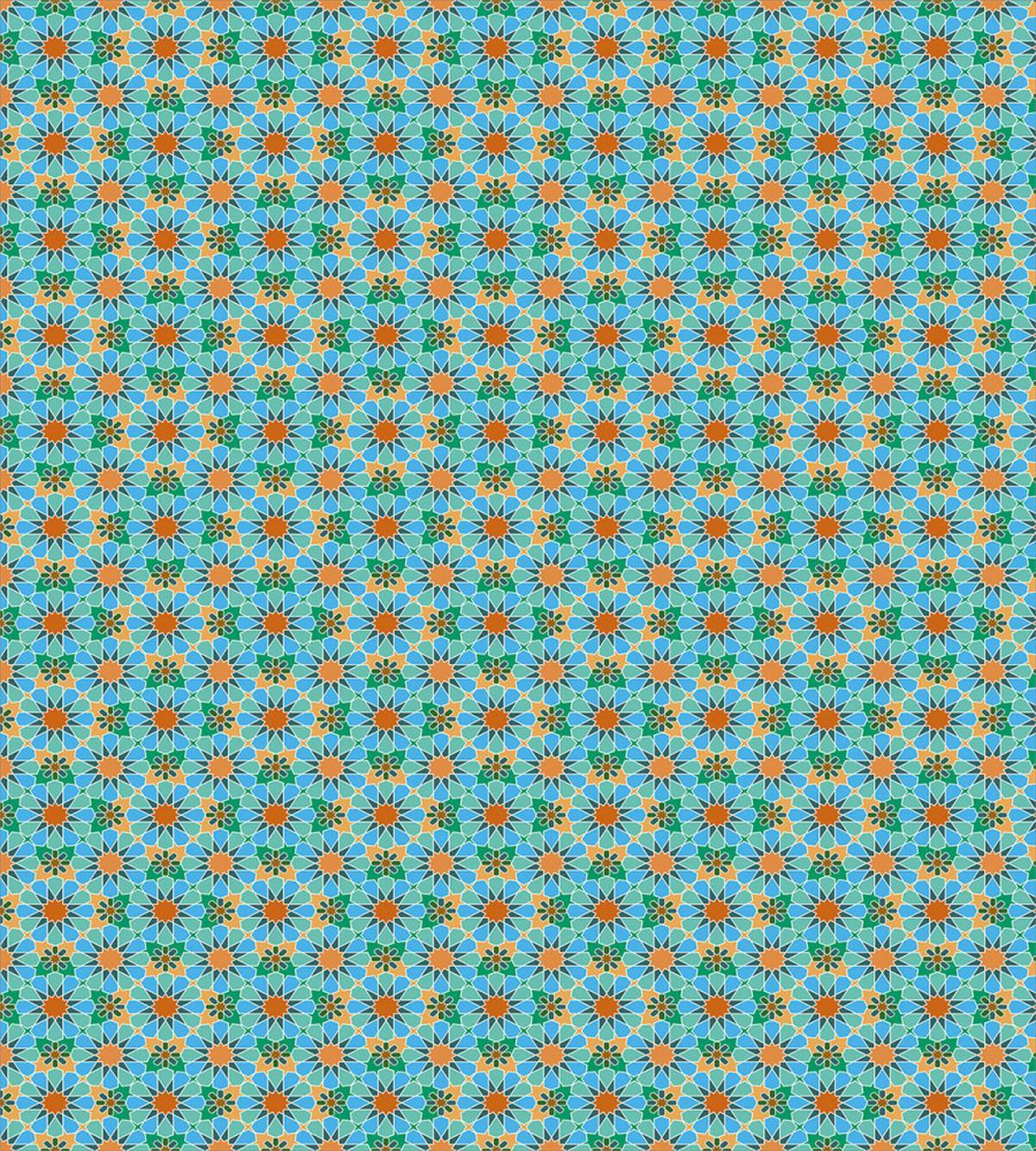 Floral Starry Ornaments — Pattern