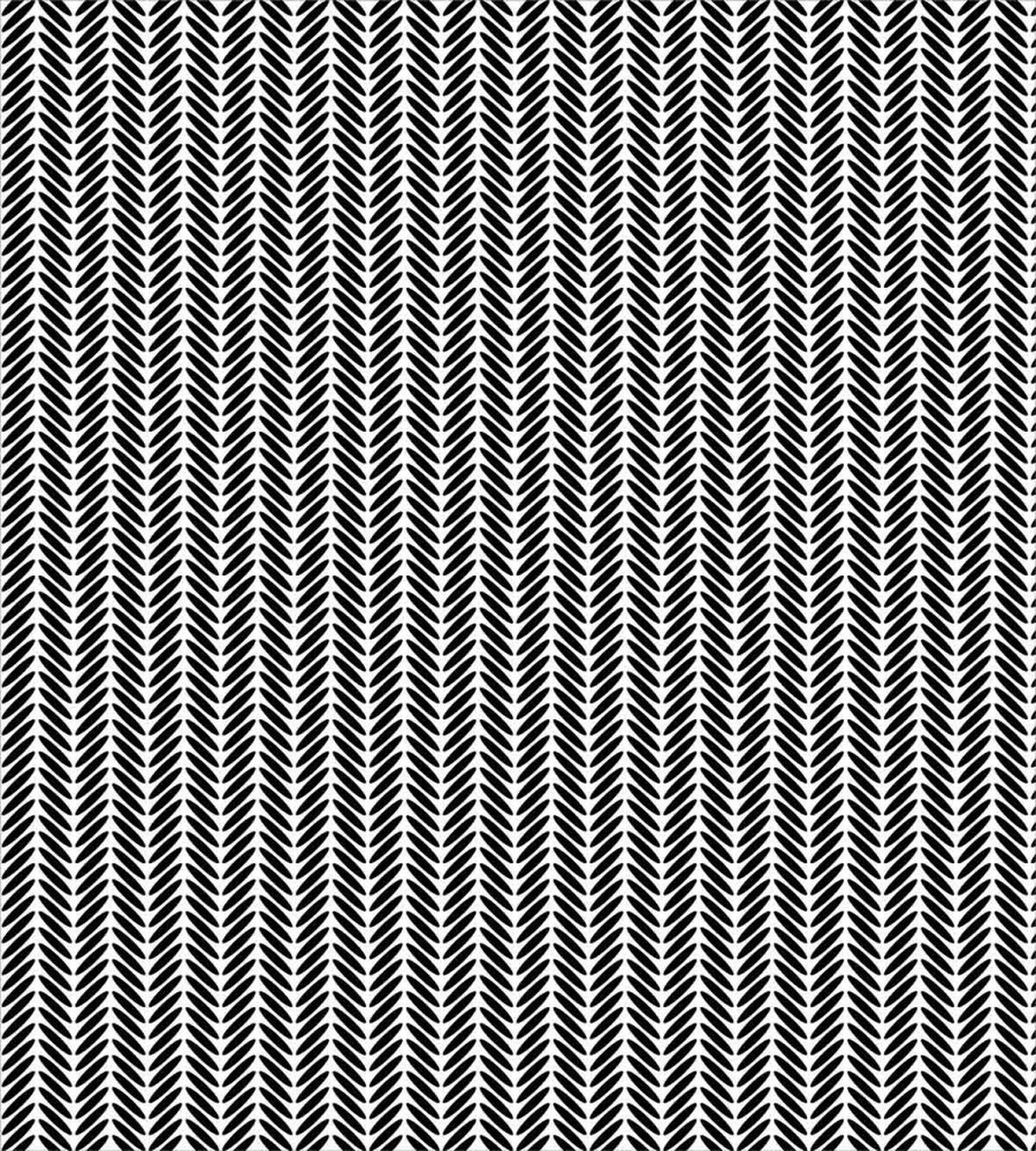 Classic Monochrome Chevron — Pattern