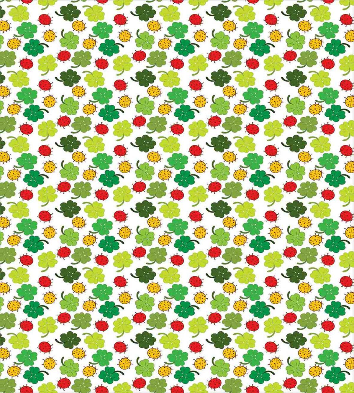 Clover Leaves Floral — Pattern