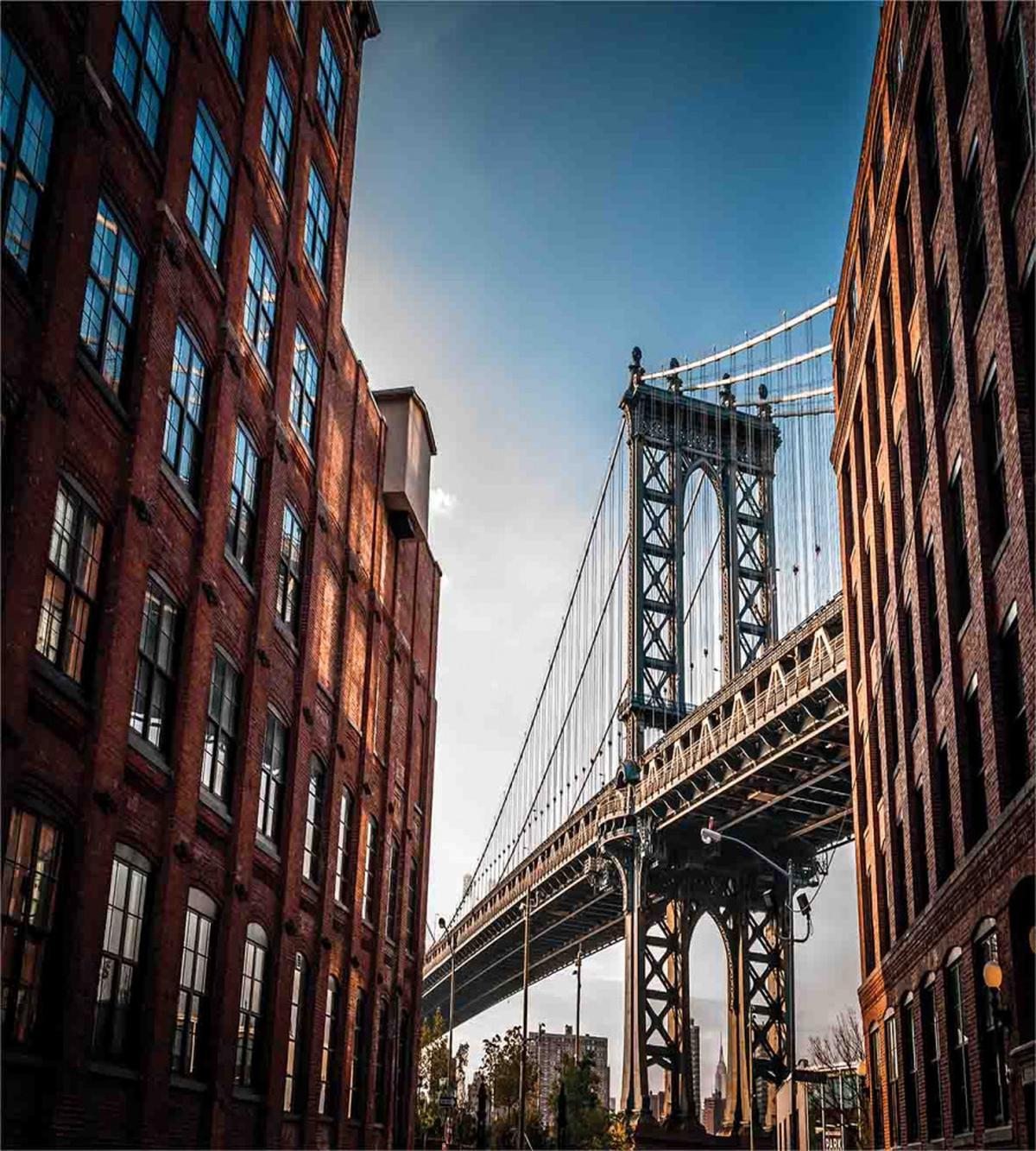 Manhattan Bridge USA — Pattern