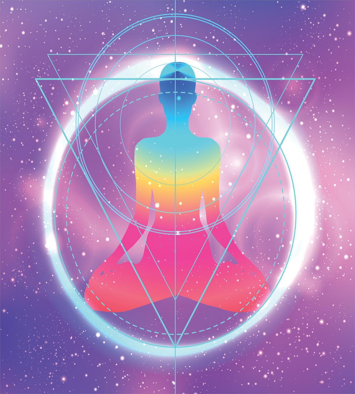 Human Meditation Galaxy — Pattern