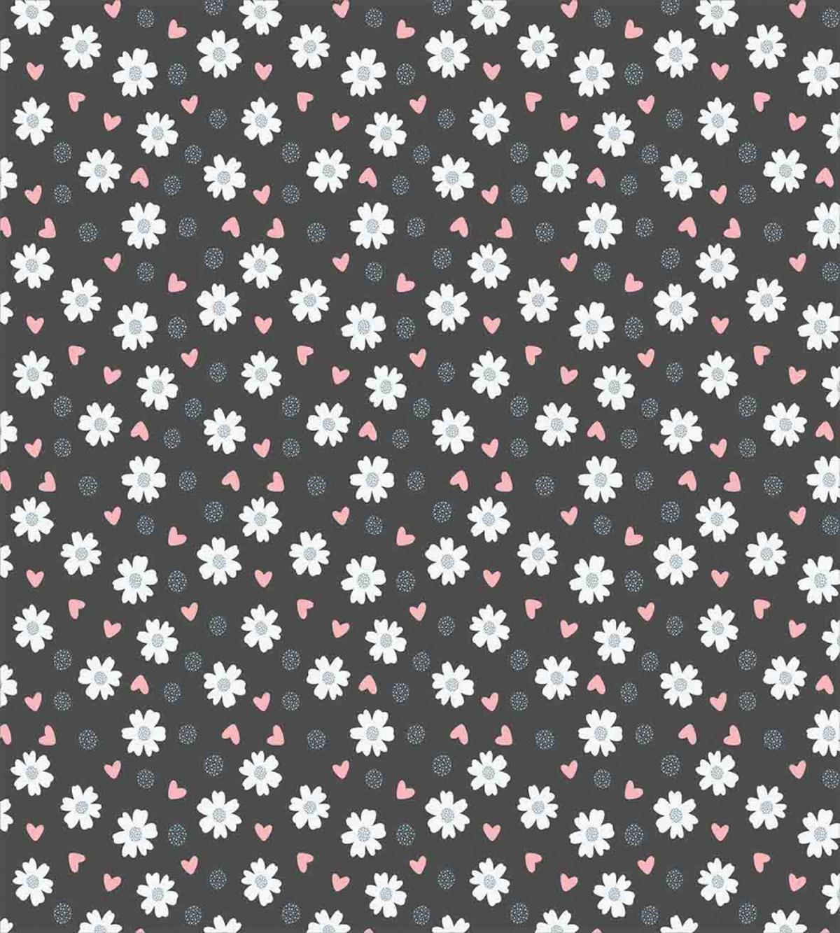 Tiny Petals Hearts and Dots — Pattern