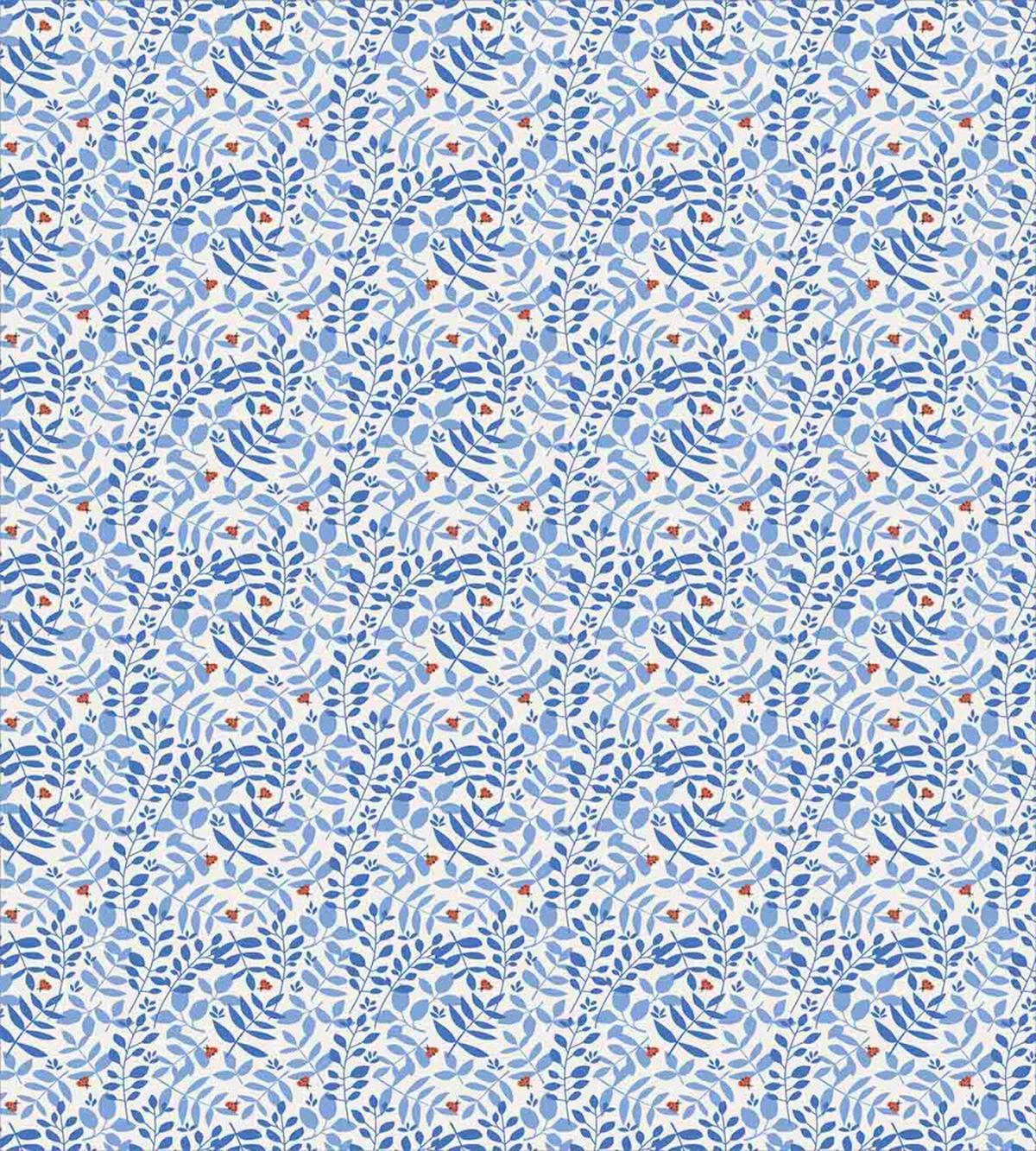 Tree Branches Ladybugs — Pattern