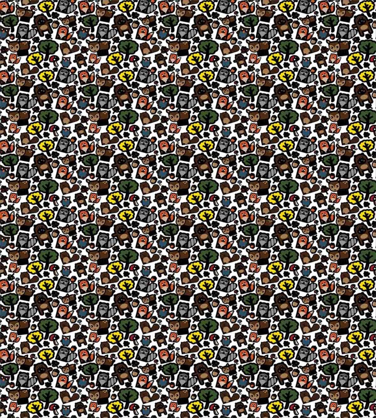 Bear Deer and Foxes — Pattern