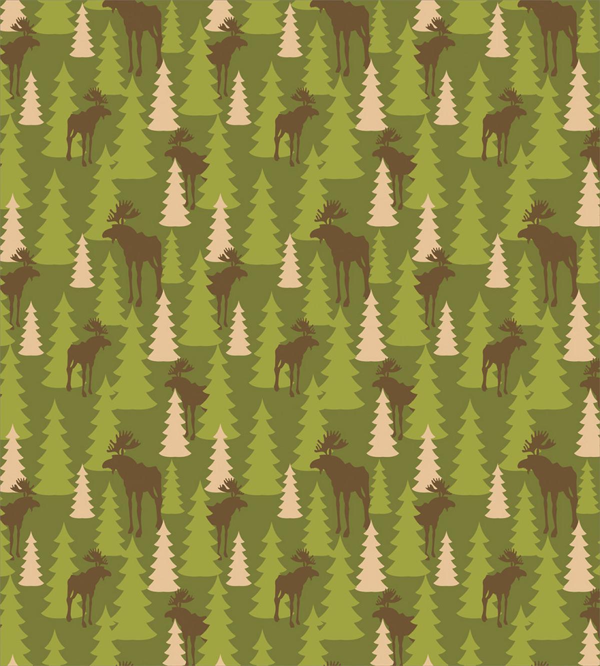 Forest Creatures Moose — Pattern