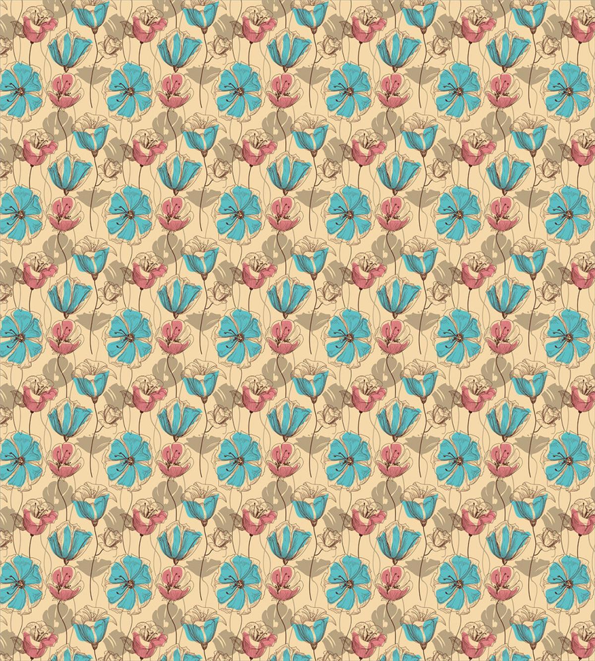 Antique Ornate Blooms — Pattern
