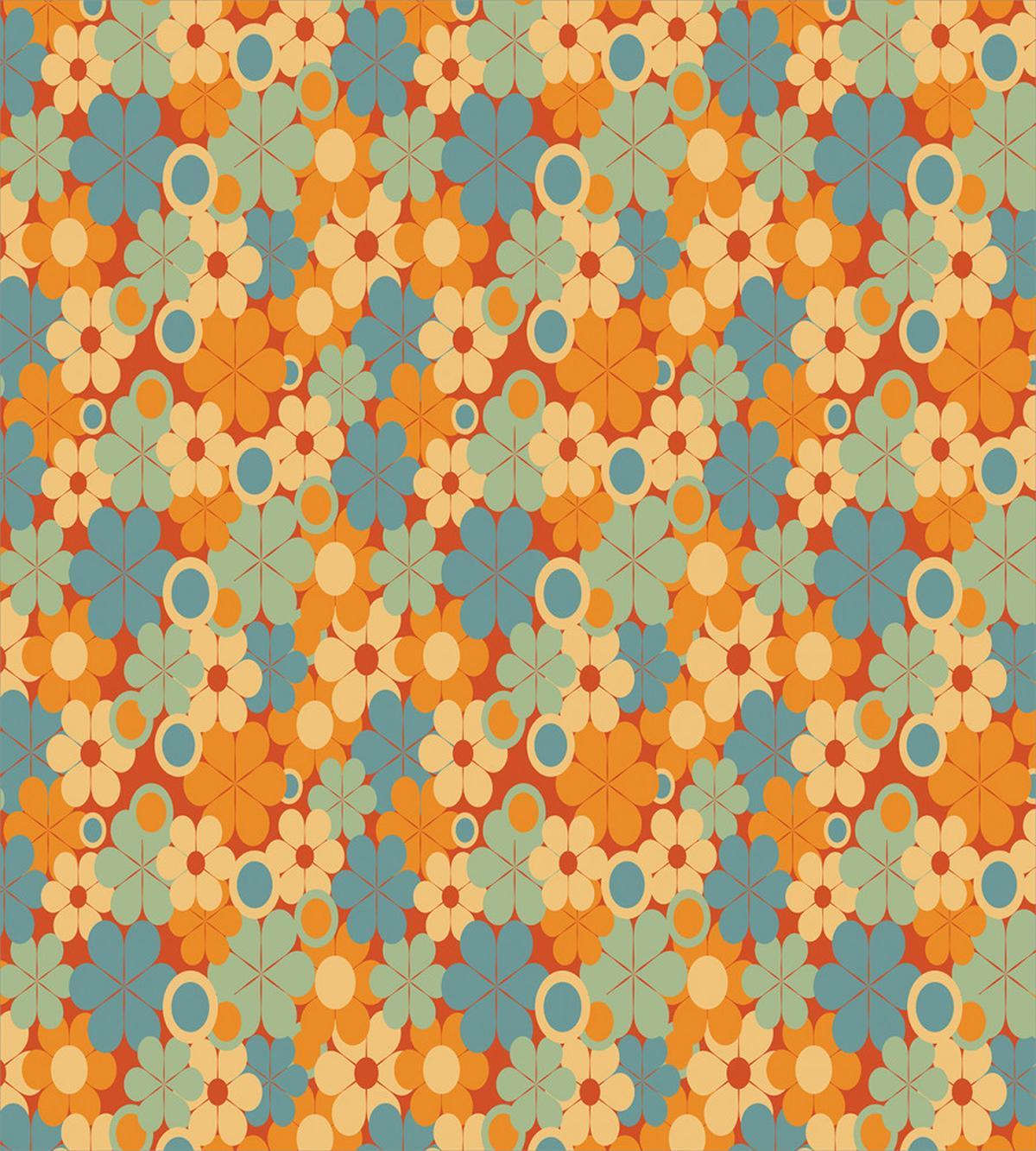 Retro Autumn Garden — Pattern