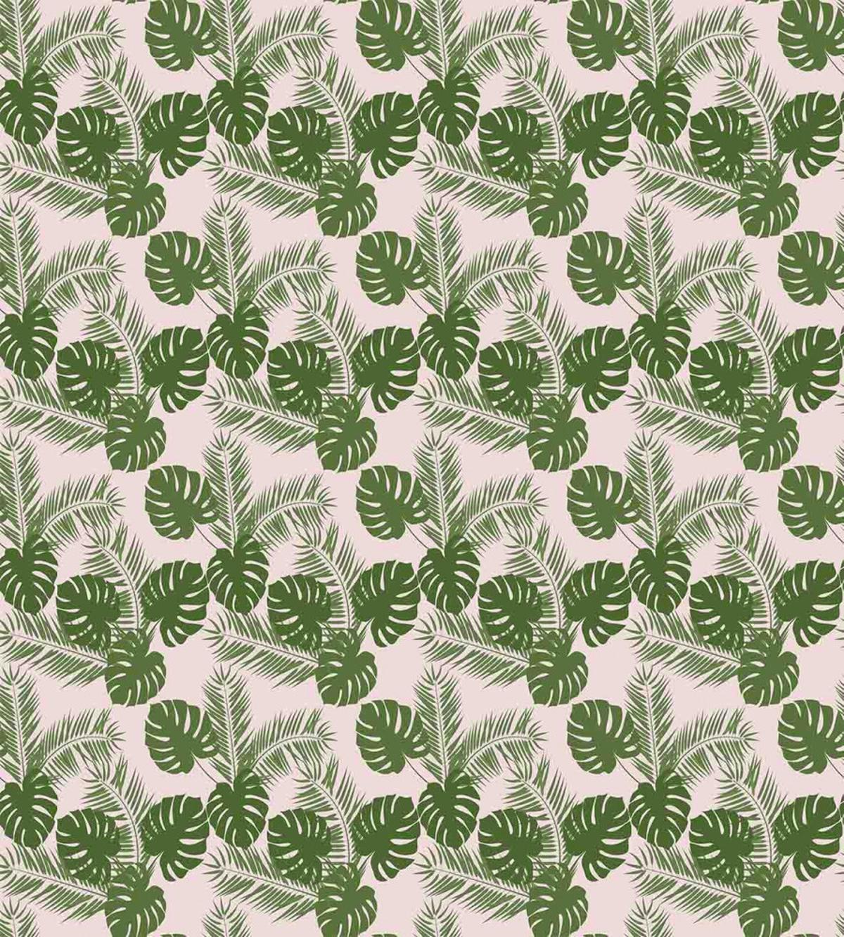 Monstera Leaf Palm Tree — Pattern