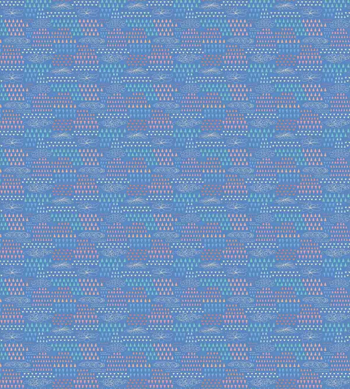 Scribbled Linear Clouds — Pattern