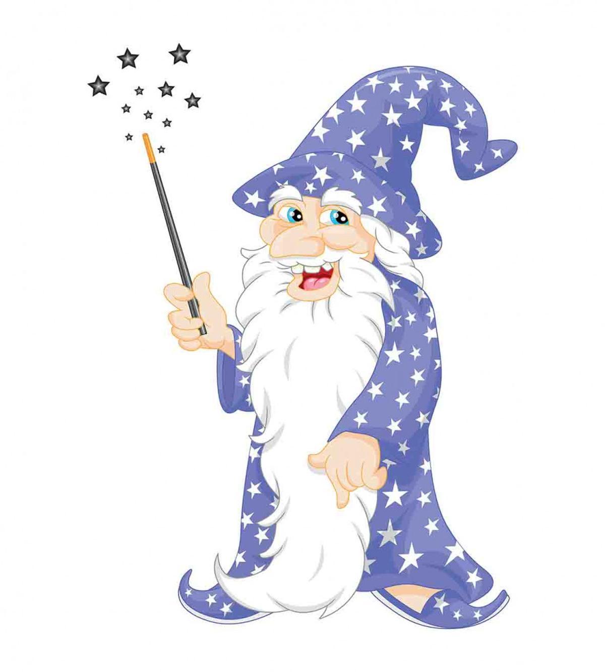 Laughing Old Magician — Pattern