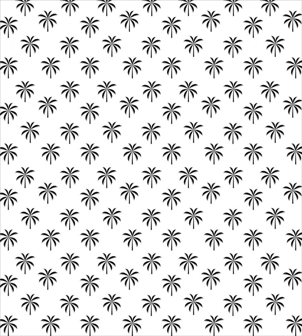 Black Leaves — Pattern