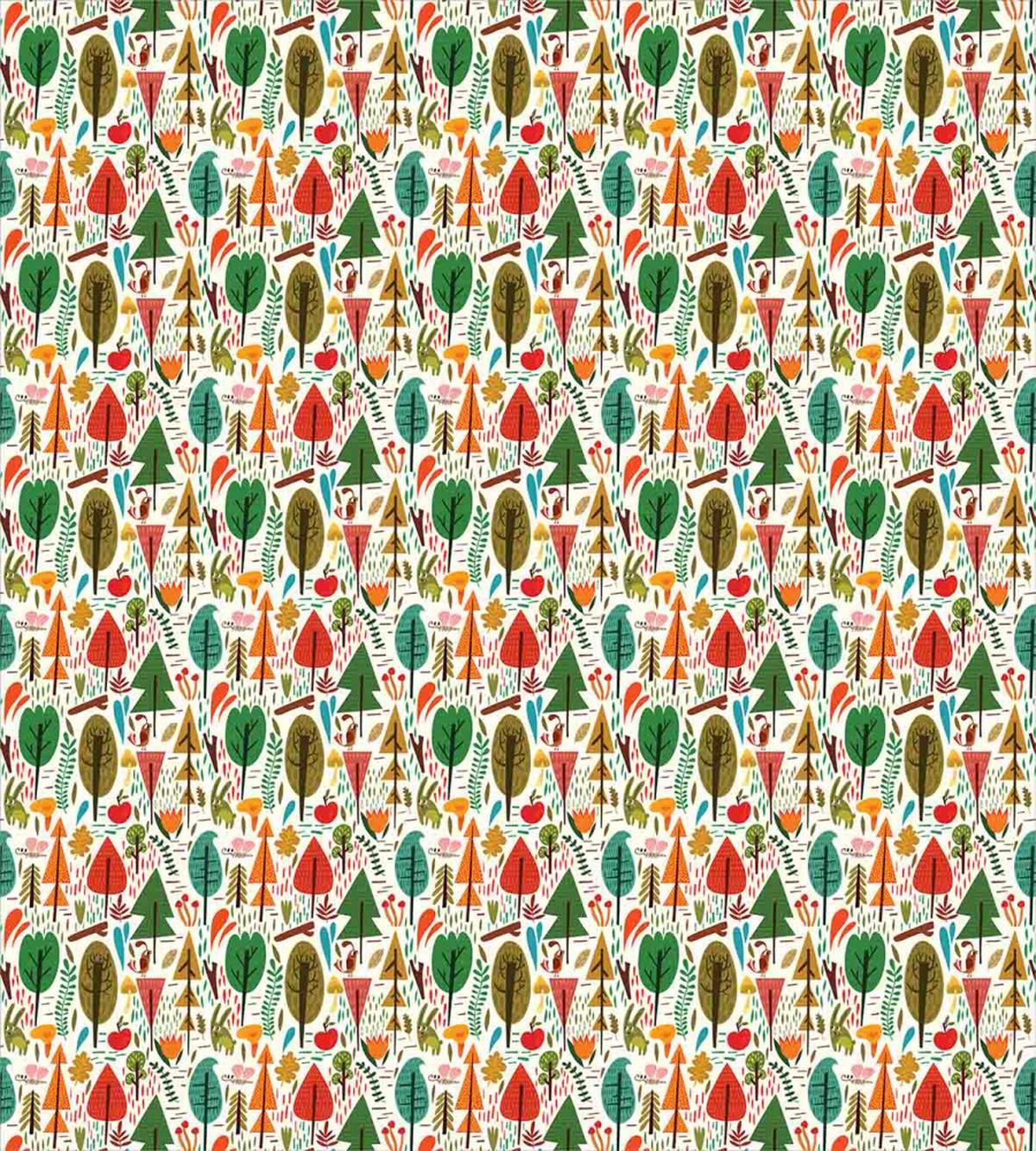 Joyous Forest Animals — Pattern